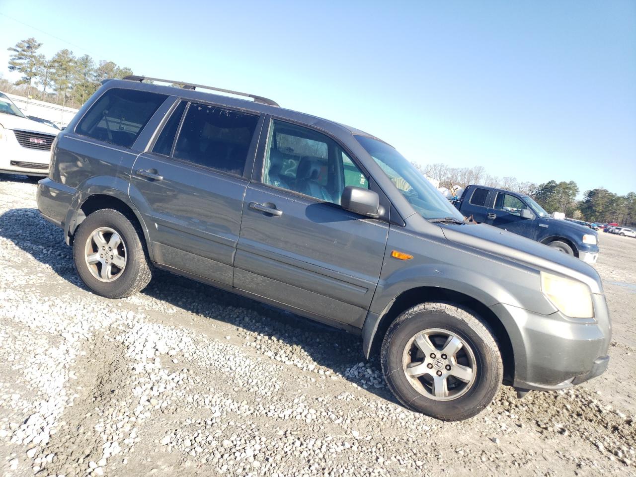 2007 Honda Pilot VIN 5FNYF18777B027734 Copart auction photo, minor dent/scratches damage thumbnail 4