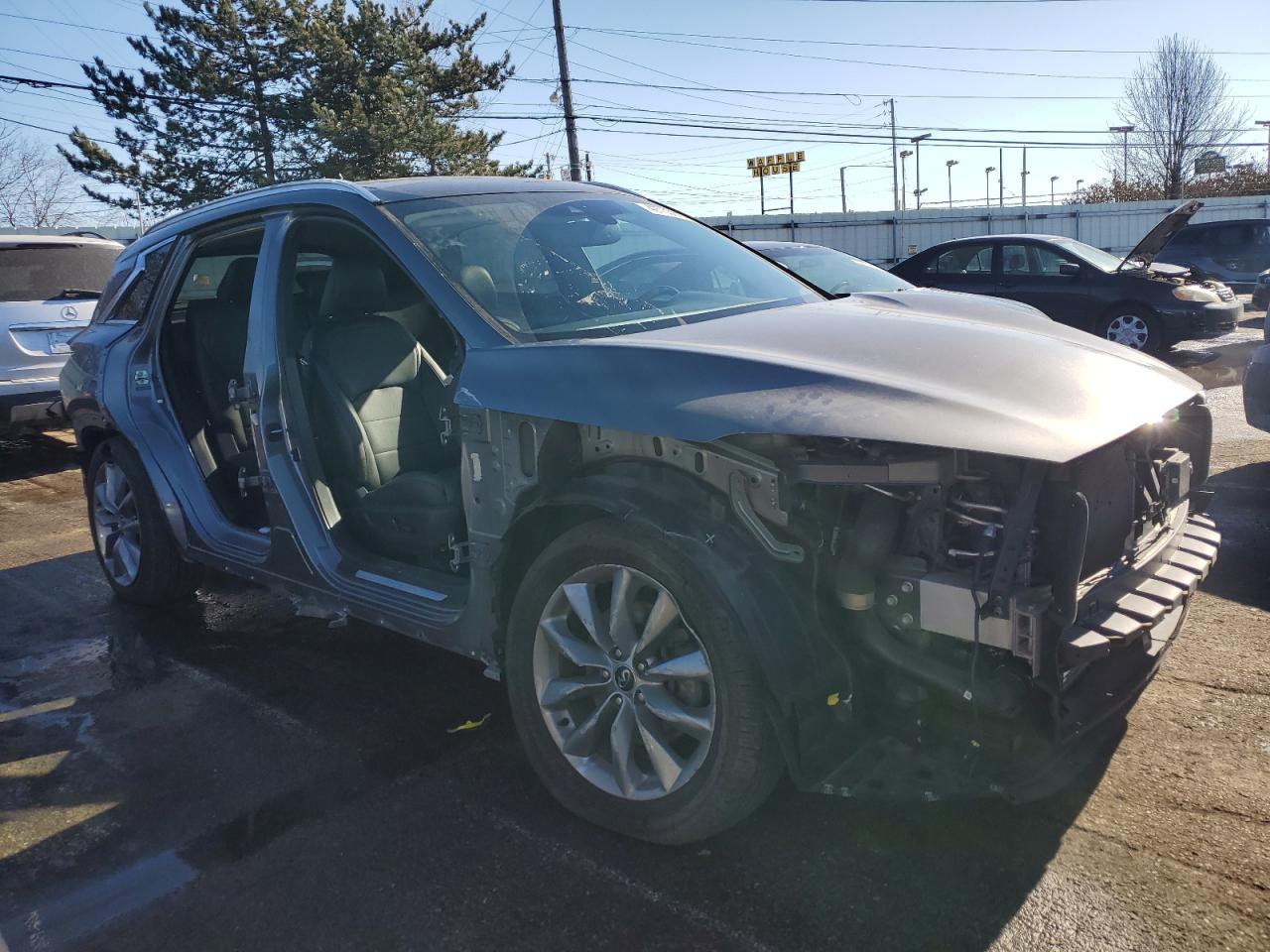 2019 Infiniti QX50 VIN 3PCAJ5M32KF123838 Copart auction photo, all over damage thumbnail 4