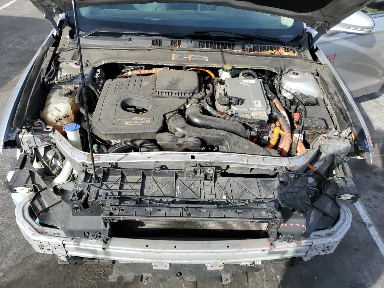 2018 Ford Fusion VIN 3FA6P0SU1JR110309 Copart auction photo, front end damage thumbnail 11