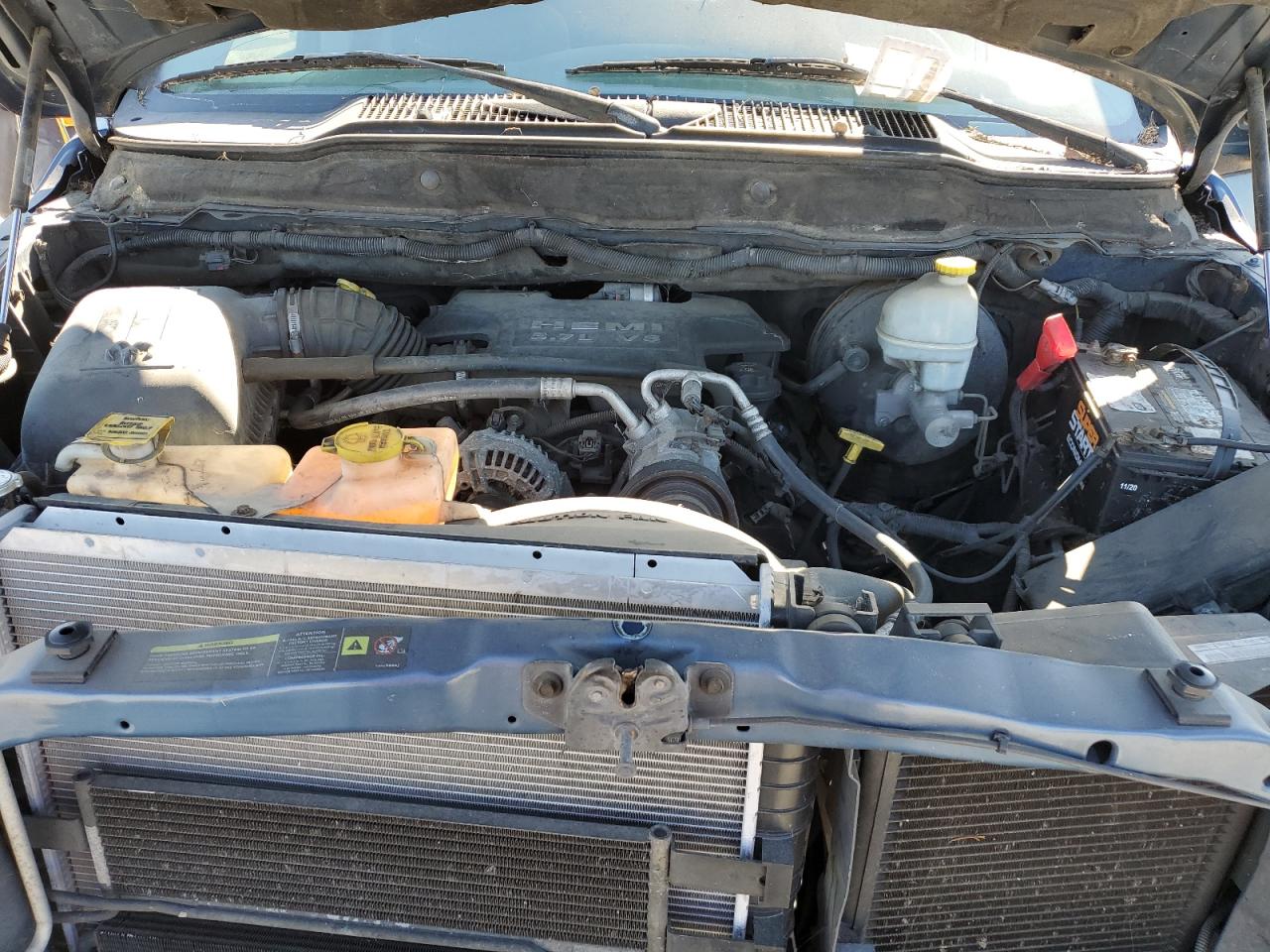 2006 Dodge RAM VIN 1D7HA18256S658699 Copart auction photo, mechanical damage thumbnail 11