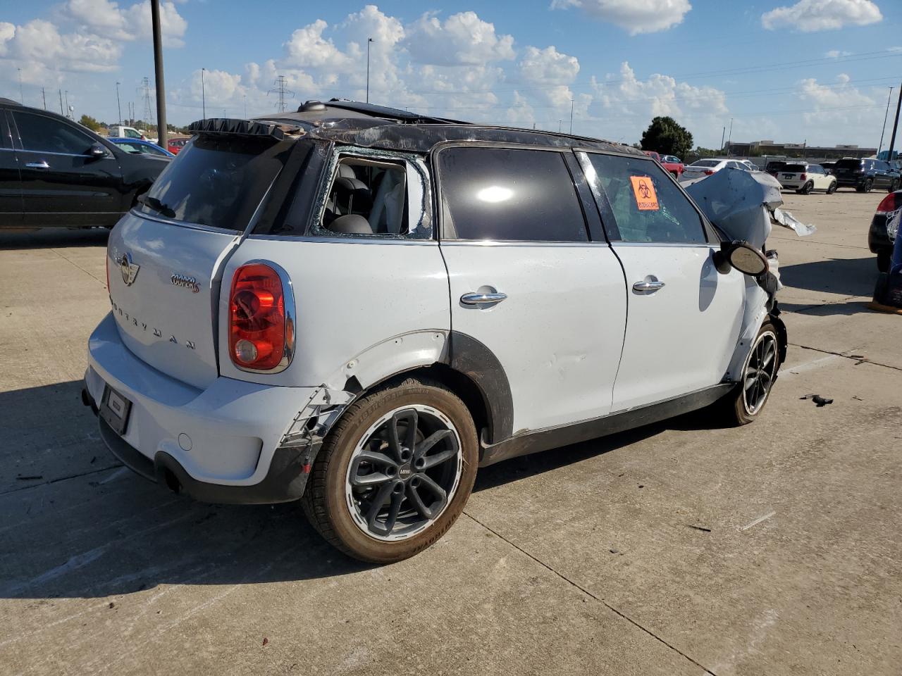 2016 MINI Cooper VIN WMWZC3C53GWT08064 Copart auction photo, all over damage thumbnail 3