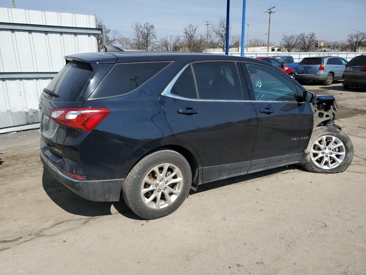 2020 Chevrolet Equinox VIN 2GNAXTEV6L6176155 Copart auction photo, front end damage thumbnail 3