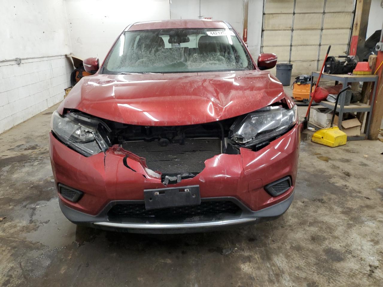 2015 Nissan Rogue VIN 5N1AT2MV0FC920792 Copart auction photo, front end / side damage thumbnail 5