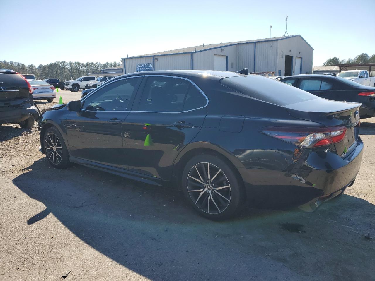 2021 Toyota Camry VIN 4T1G11AK9MU531418 Copart auction photo, front end damage thumbnail 2