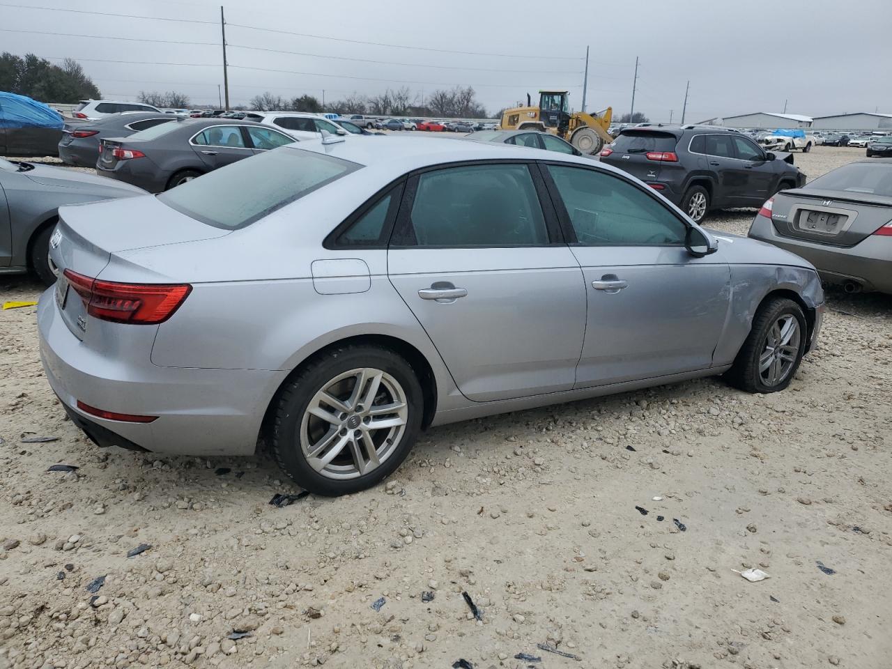 2017 Audi A4 VIN WAUANAF49HN032141 Copart auction photo, front end / side damage thumbnail 3
