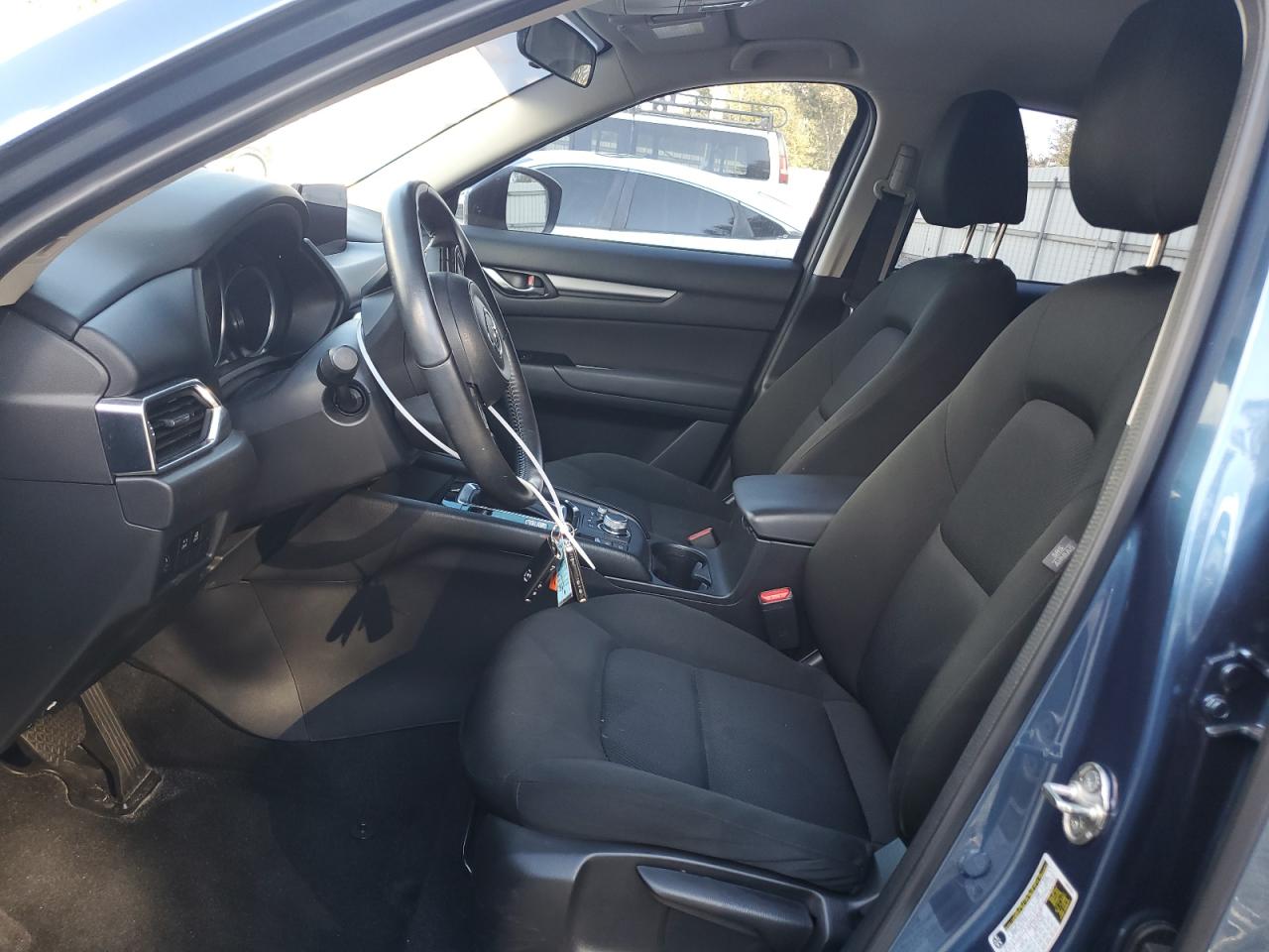 2020 Mazda CX-5 VIN JM3KFABM7L0843492 Copart auction photo, rear end damage thumbnail 7