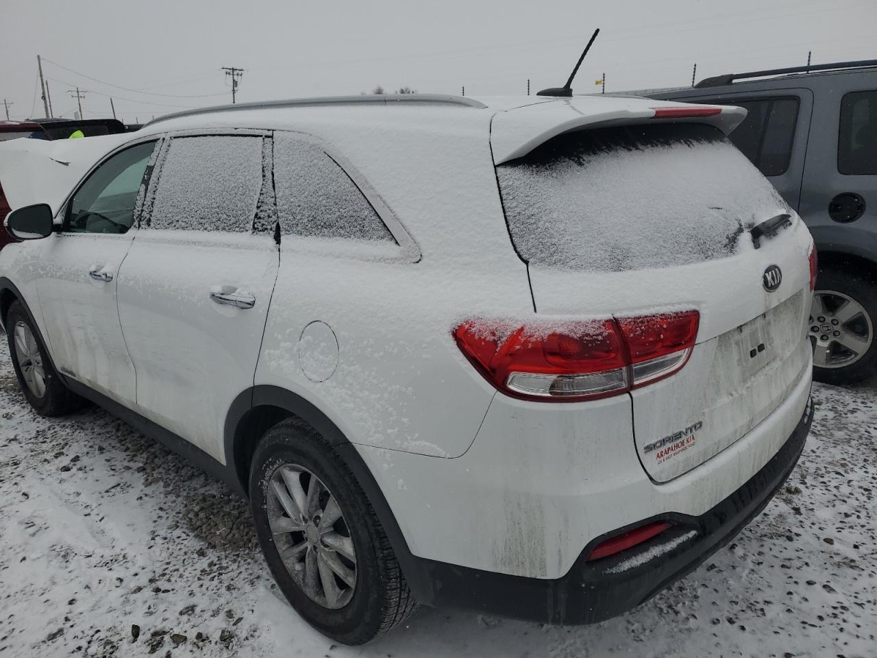 2018 KIA Sorento VIN 5XYPGDA57JG403299 Copart auction photo, front end damage thumbnail 2