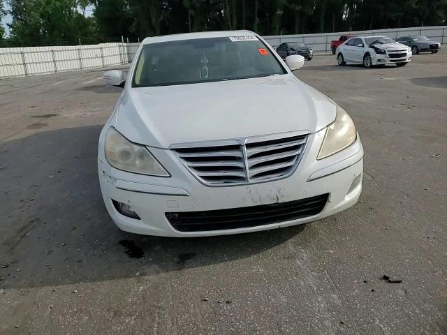 2009 Hyundai Genesis VIN KMHGC46F99U063866 Copart auction photo, front end / undercarriage damage thumbnail 10