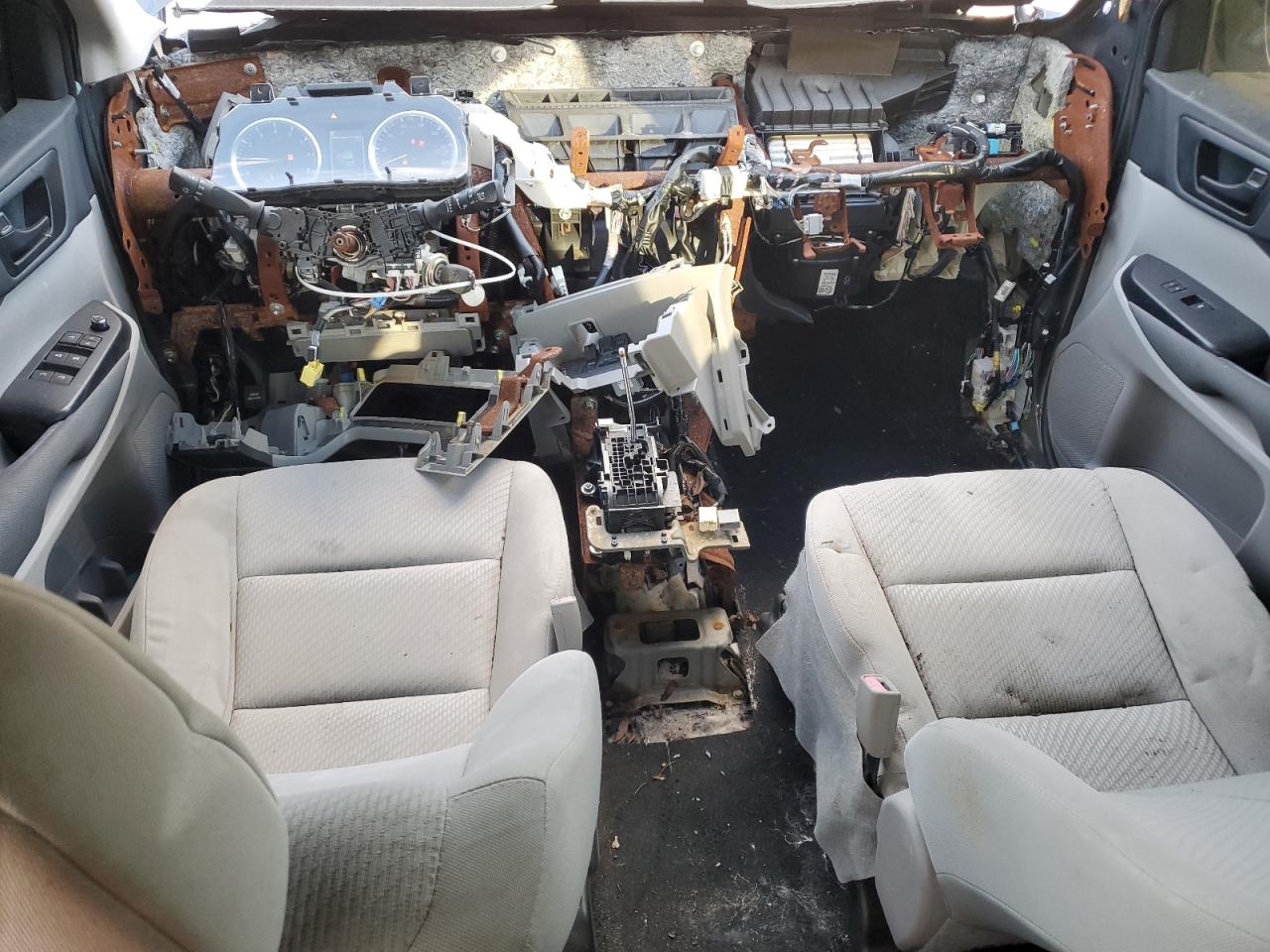 2019 Toyota Highlander VIN 5TDZARFH5KS051743 Copart auction photo, water/flood / rear end damage thumbnail 8