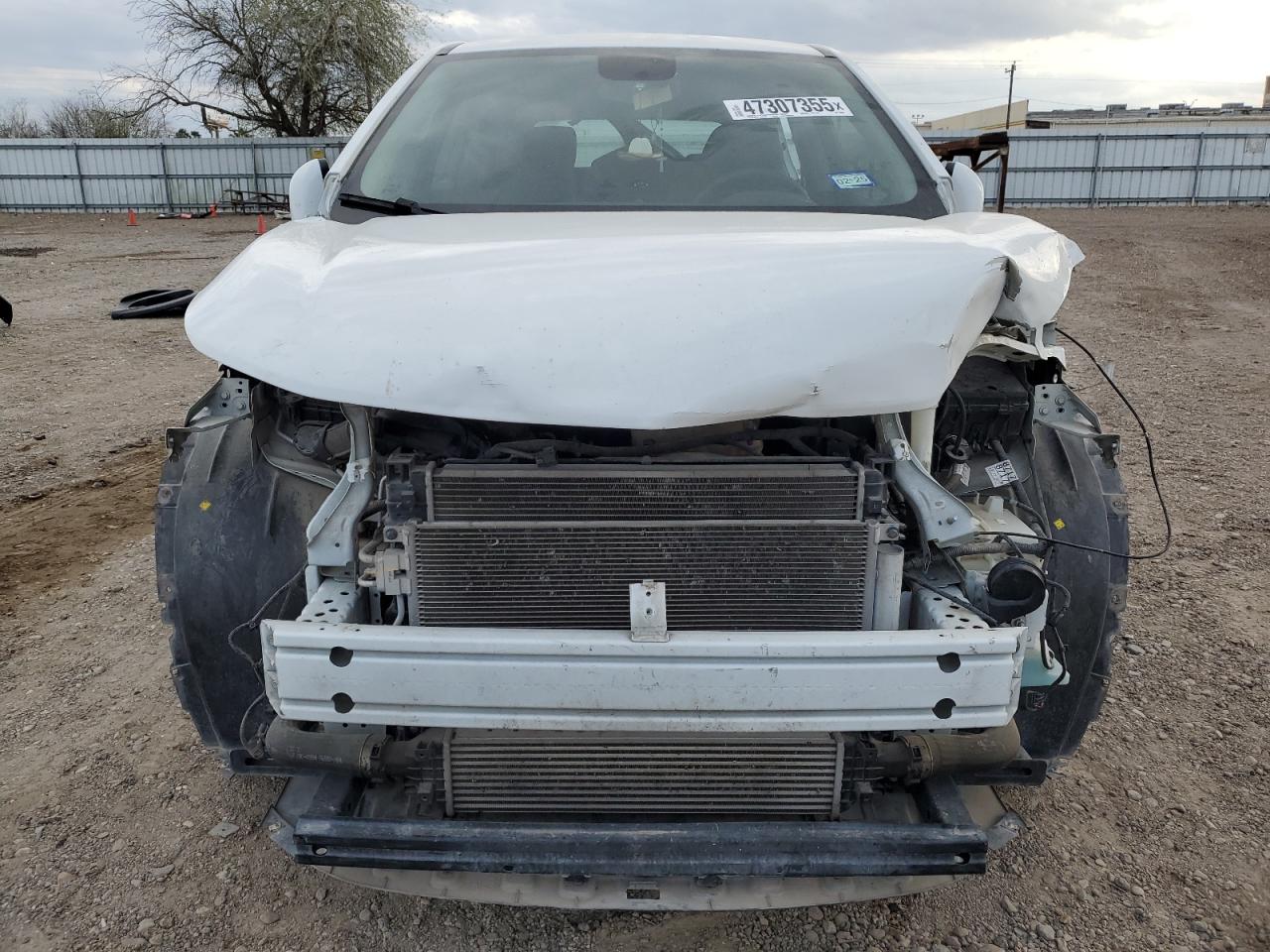 2017 Chevrolet Trax VIN KL7CJKSB6HB257682 Copart auction photo, front end / all over damage thumbnail 5