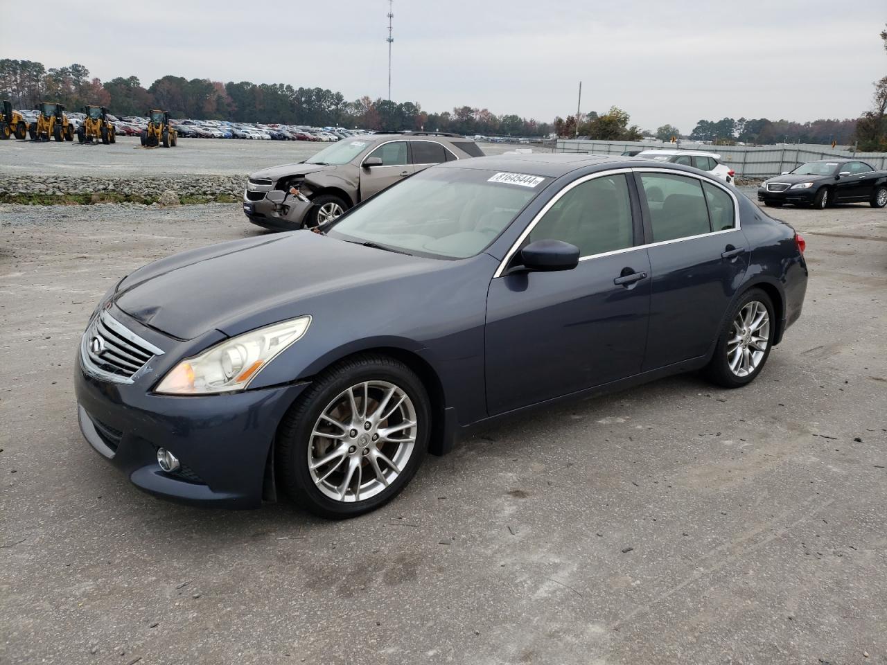 2013 Infiniti G VIN JN1CV6AP3DM302459