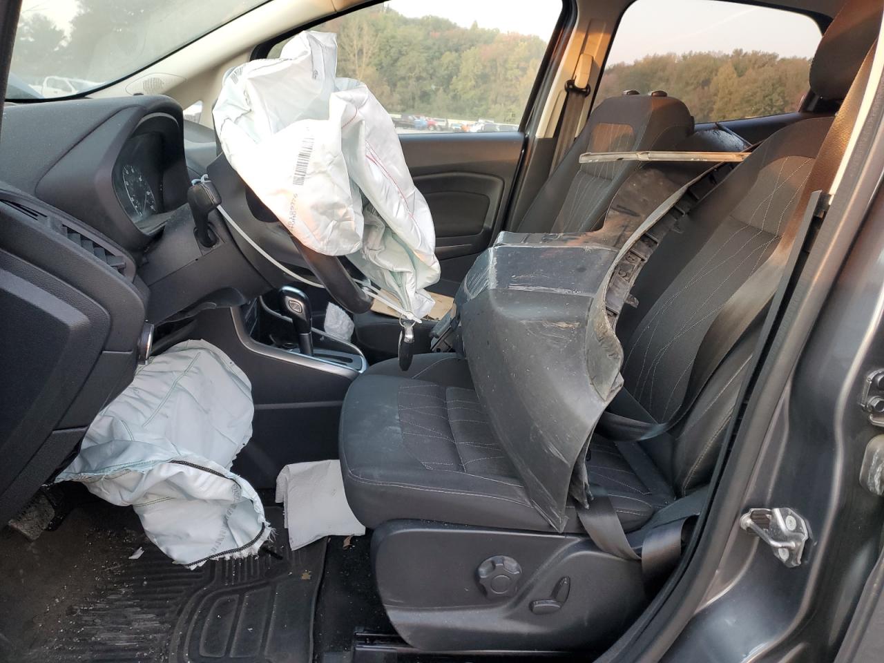 2018 Ford EcoSport VIN MAJ6P1UL6JC180087 Copart auction photo, front end damage thumbnail 7