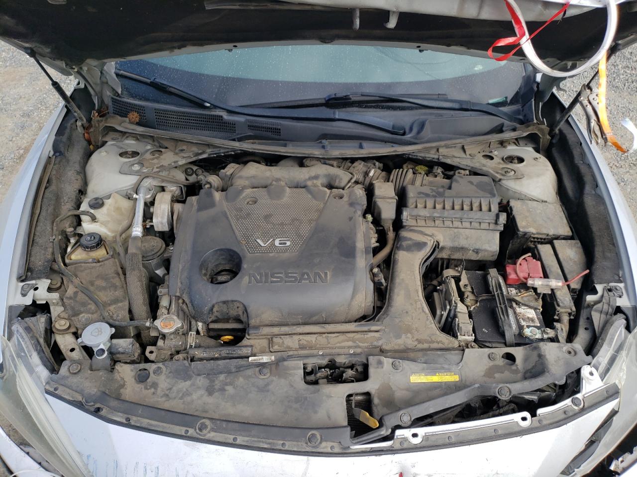 2017 Nissan Maxima VIN 1N4AA6APXHC425967 Copart auction photo, front end / rear end damage thumbnail 11