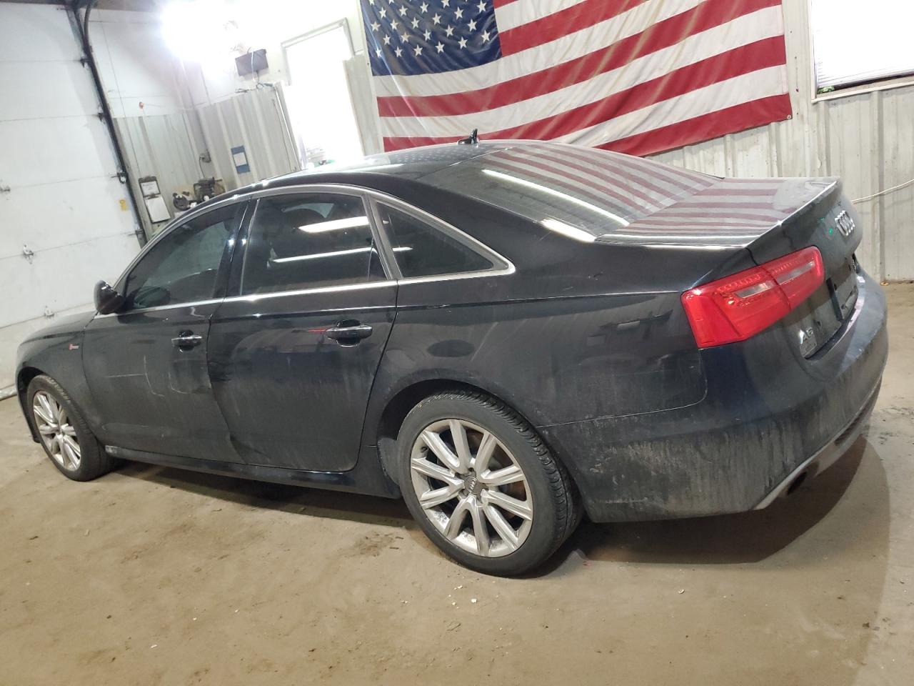 2015 Audi A6 VIN WAUFGAFC5FN013221 Copart auction photo, front end / minor dent/scratches damage thumbnail 2