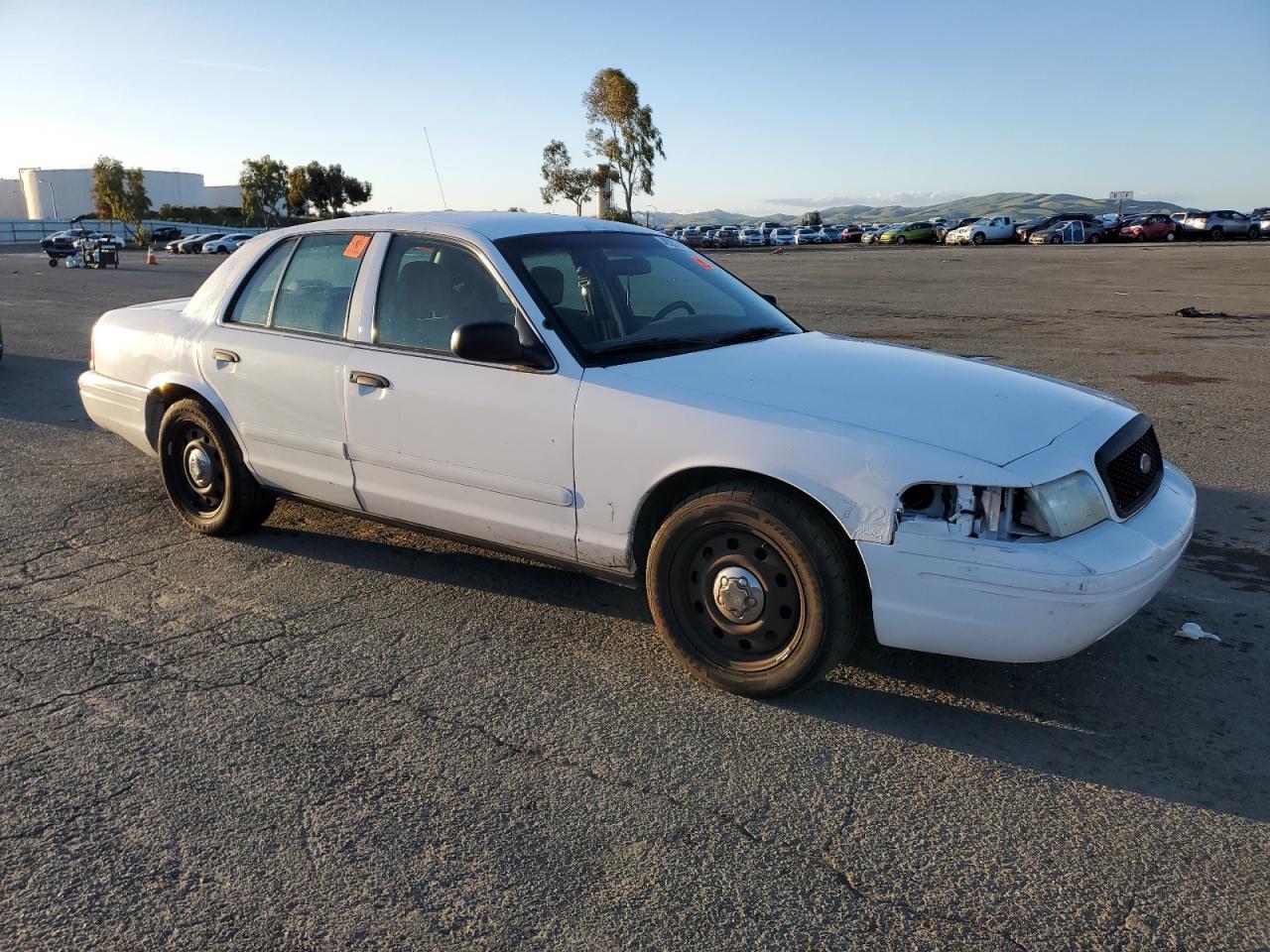 2007 Ford Crown Victoria VIN 2FAHP71WX7X108508 Copart auction photo, all over damage thumbnail 4