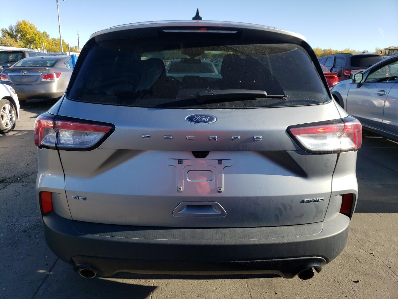 2022 Ford Escape VIN 1FMCU9G61NUB14214 Copart auction photo, front end / hail damage thumbnail 6