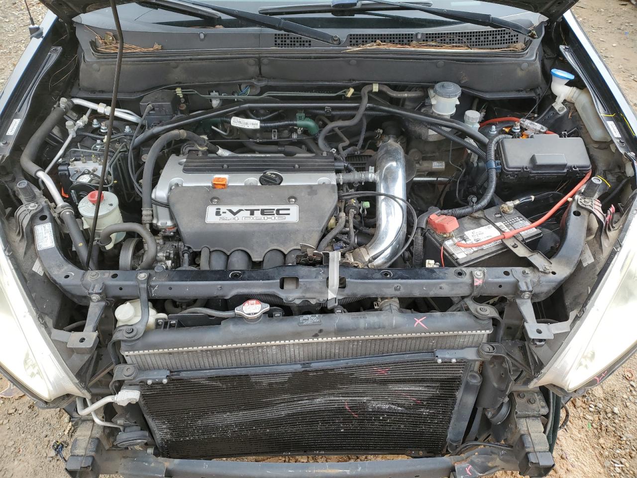 2004 Honda CR-V VIN SHSRD77854U230567 Copart auction photo, front end damage thumbnail 12