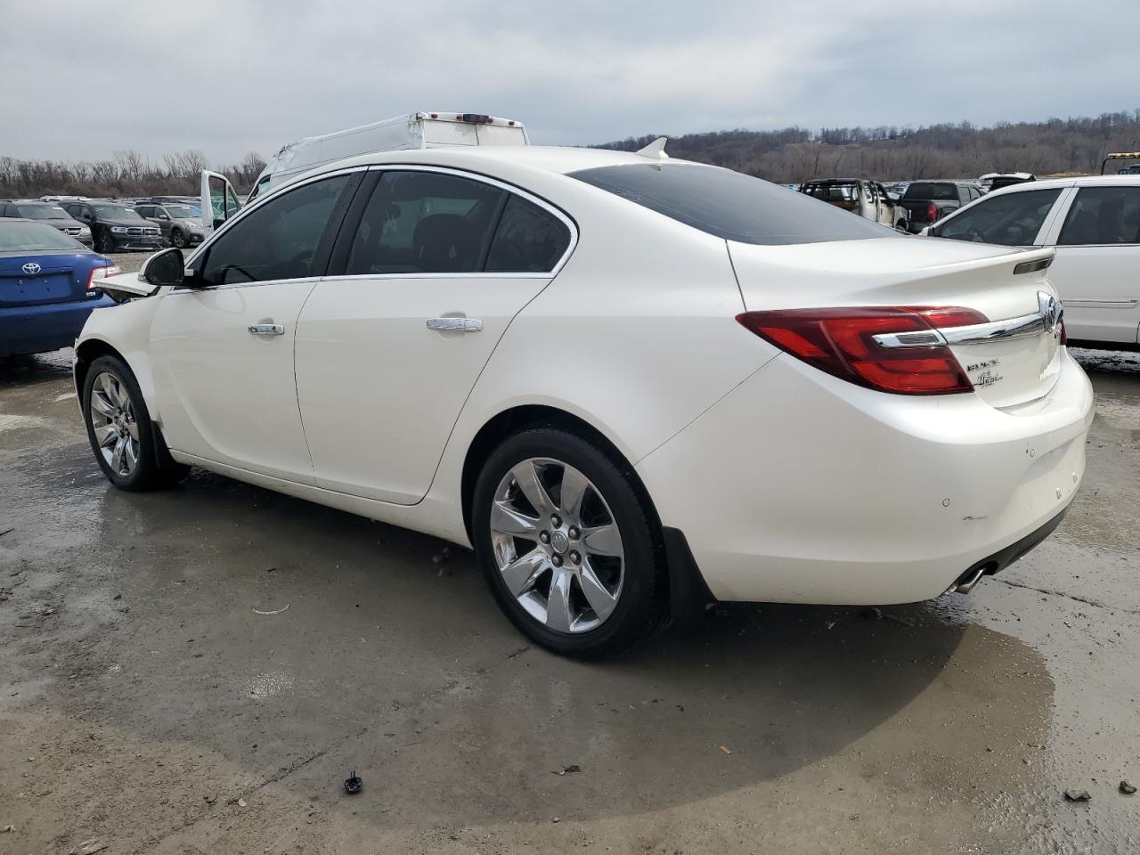 2014 Buick Regal VIN 2G4GP5EX6E9202122 Copart auction photo, front end damage thumbnail 2
