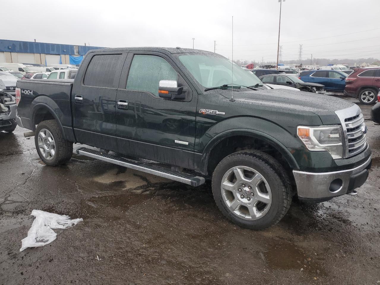 2013 Ford F-150 VIN 1FTFW1ET7DFC41588 Copart auction photo, side / undercarriage damage thumbnail 4