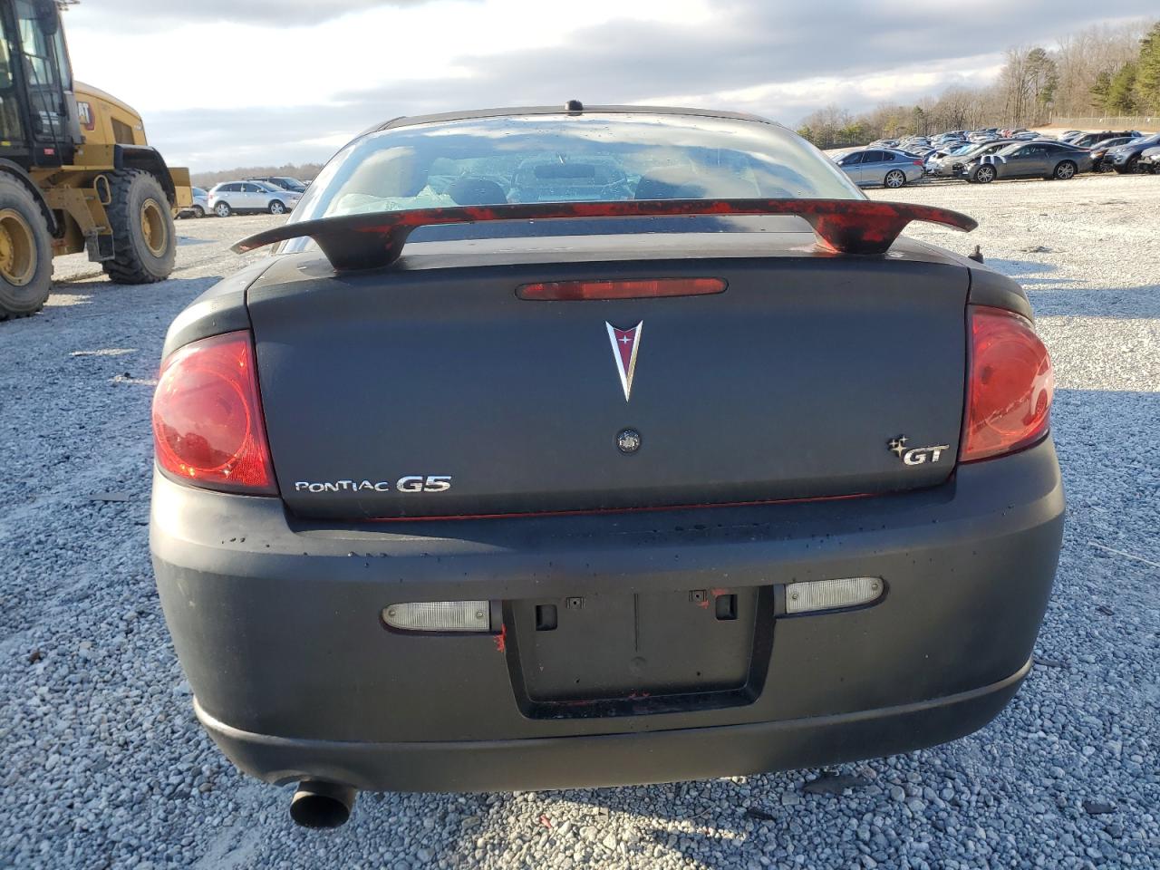 2008 Pontiac G5 VIN 1G2AN18B287191431 Copart auction photo, front end / side damage thumbnail 6