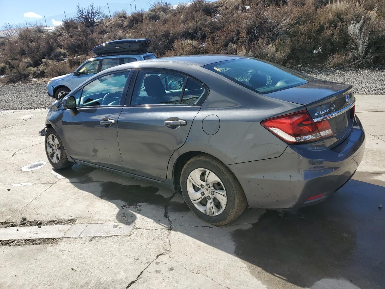2013 Honda Civic VIN 2HGFB2F56DH563477 Copart auction photo, front end damage thumbnail 2