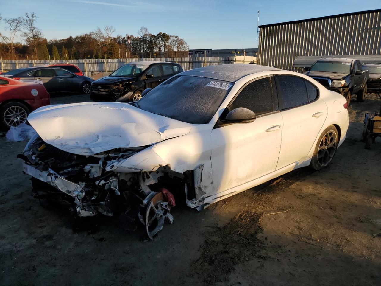2021 Alfa Romeo Giulia VIN ZARFAMBN1M7648974