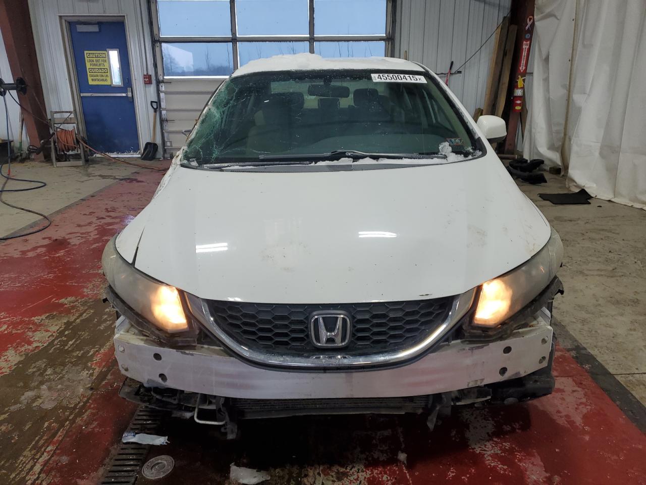 2013 Honda Civic VIN 19XFB2F57DE255065 Copart auction photo, front end damage thumbnail 5
