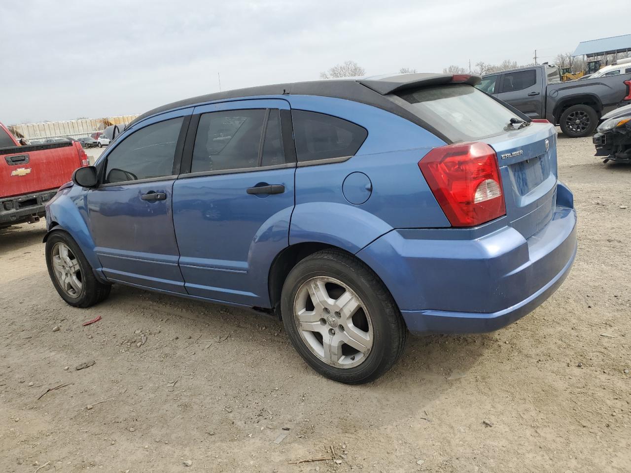 2007 Dodge Caliber VIN 1B3HB48B17D105063 Copart auction photo, front end damage thumbnail 2