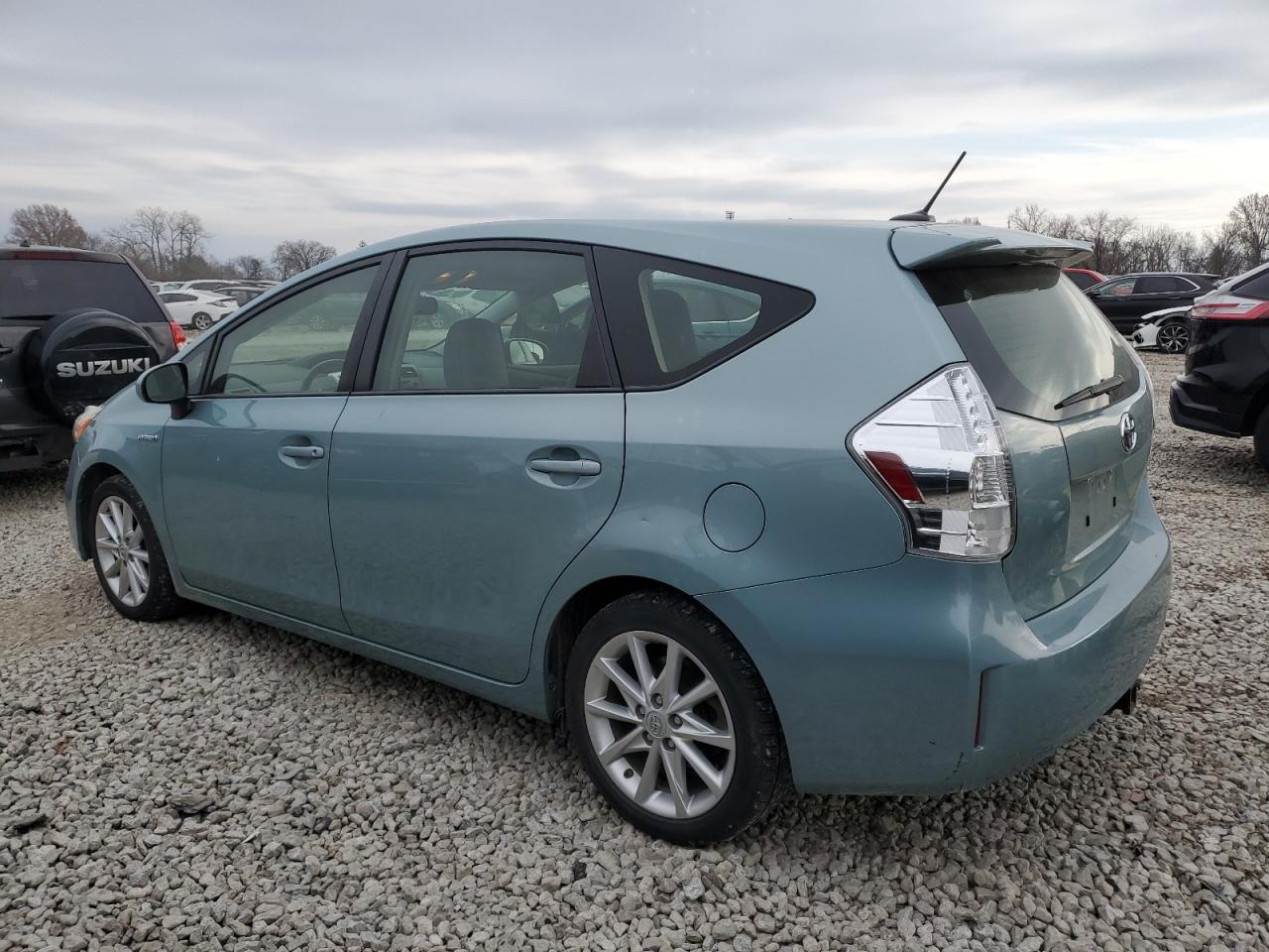 2014 Toyota Prius VIN JTDZN3EU0E3290591 Copart auction photo, front end / side damage thumbnail 2