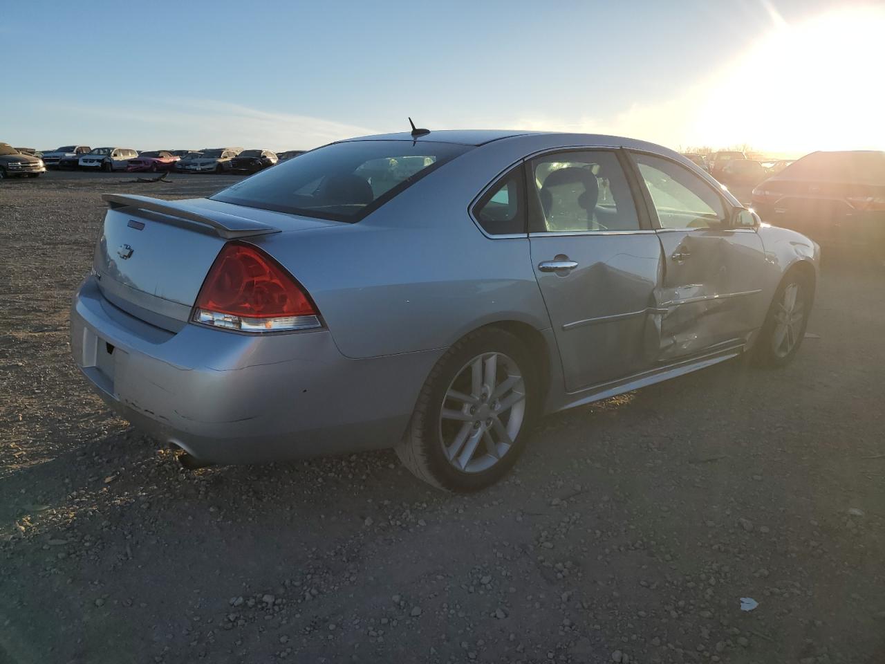 2013 Chevrolet Impala VIN 2G1WC5E37D1136890 Copart auction photo, side damage thumbnail 3