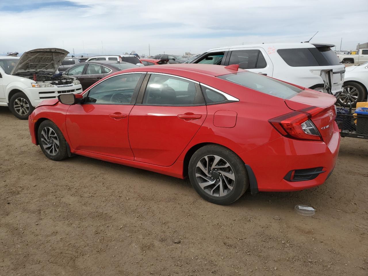 2017 Honda Civic VIN 2HGFC2F75HH567895 Copart auction photo, front end damage thumbnail 2
