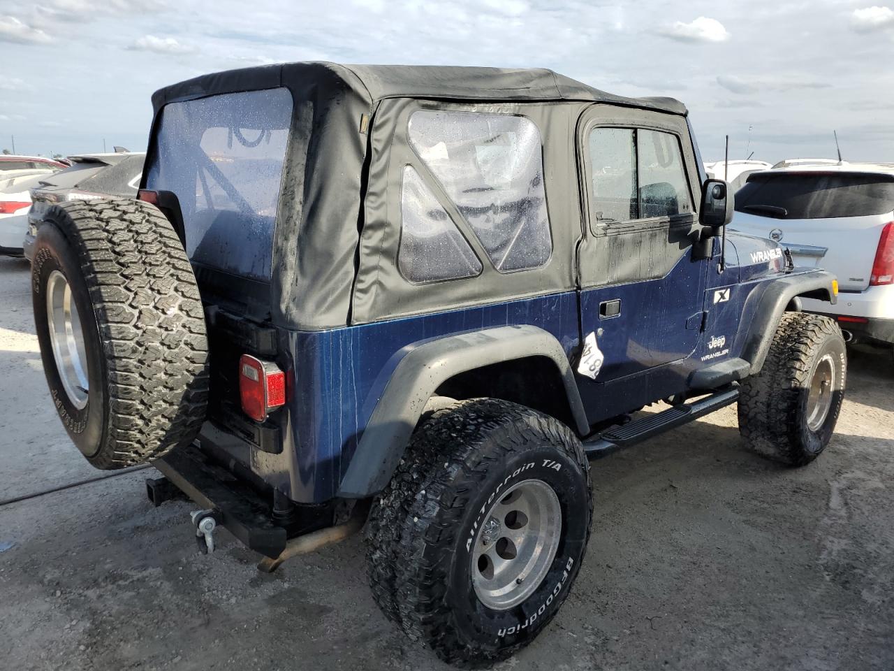 2004 Jeep Wrangler VIN 1J4FA39S14P775346 Copart auction photo, water/flood damage thumbnail 3