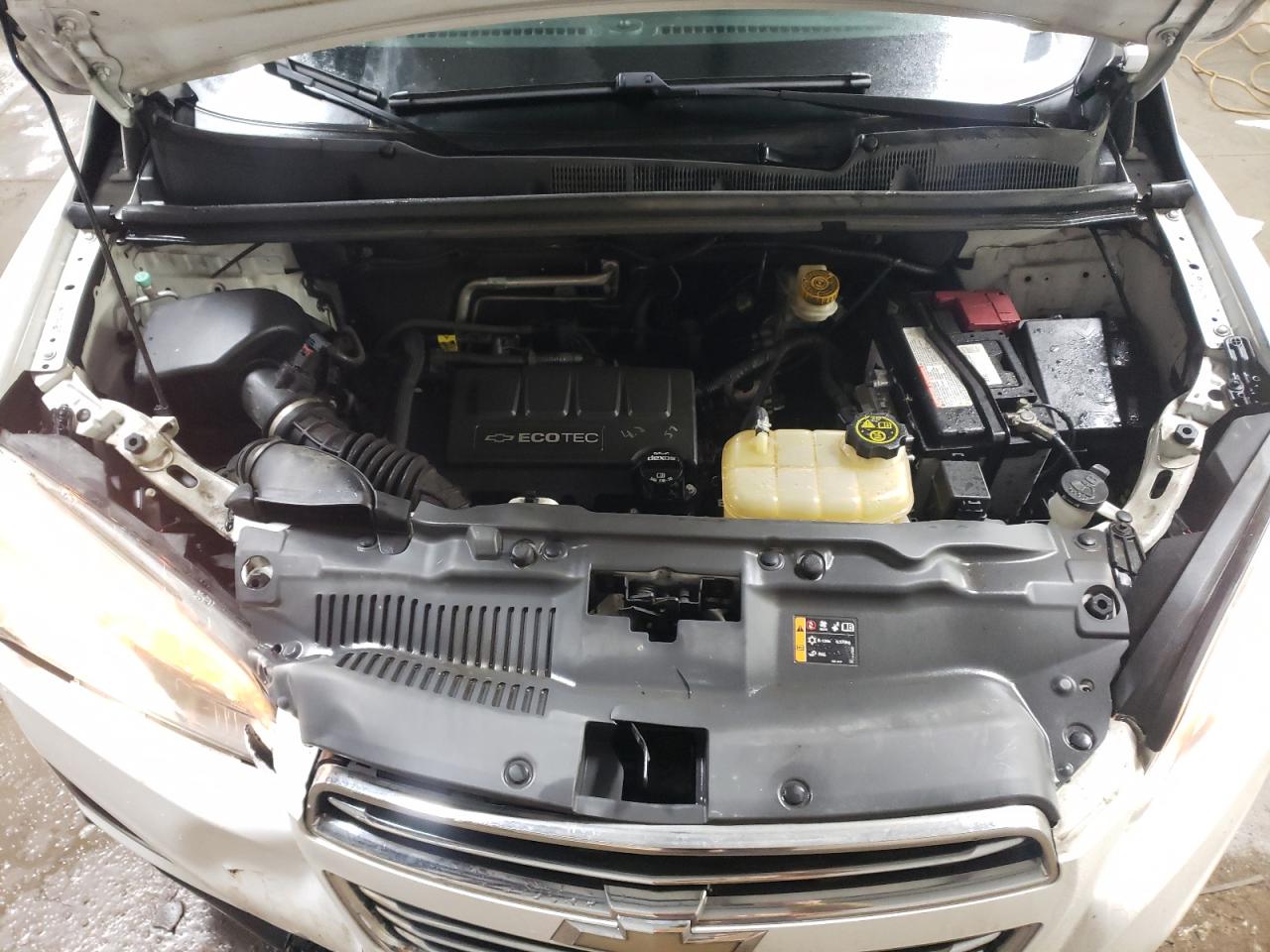 2015 Chevrolet Trax VIN 3GNCJNSB1FL171834 Copart auction photo, front end damage thumbnail 11
