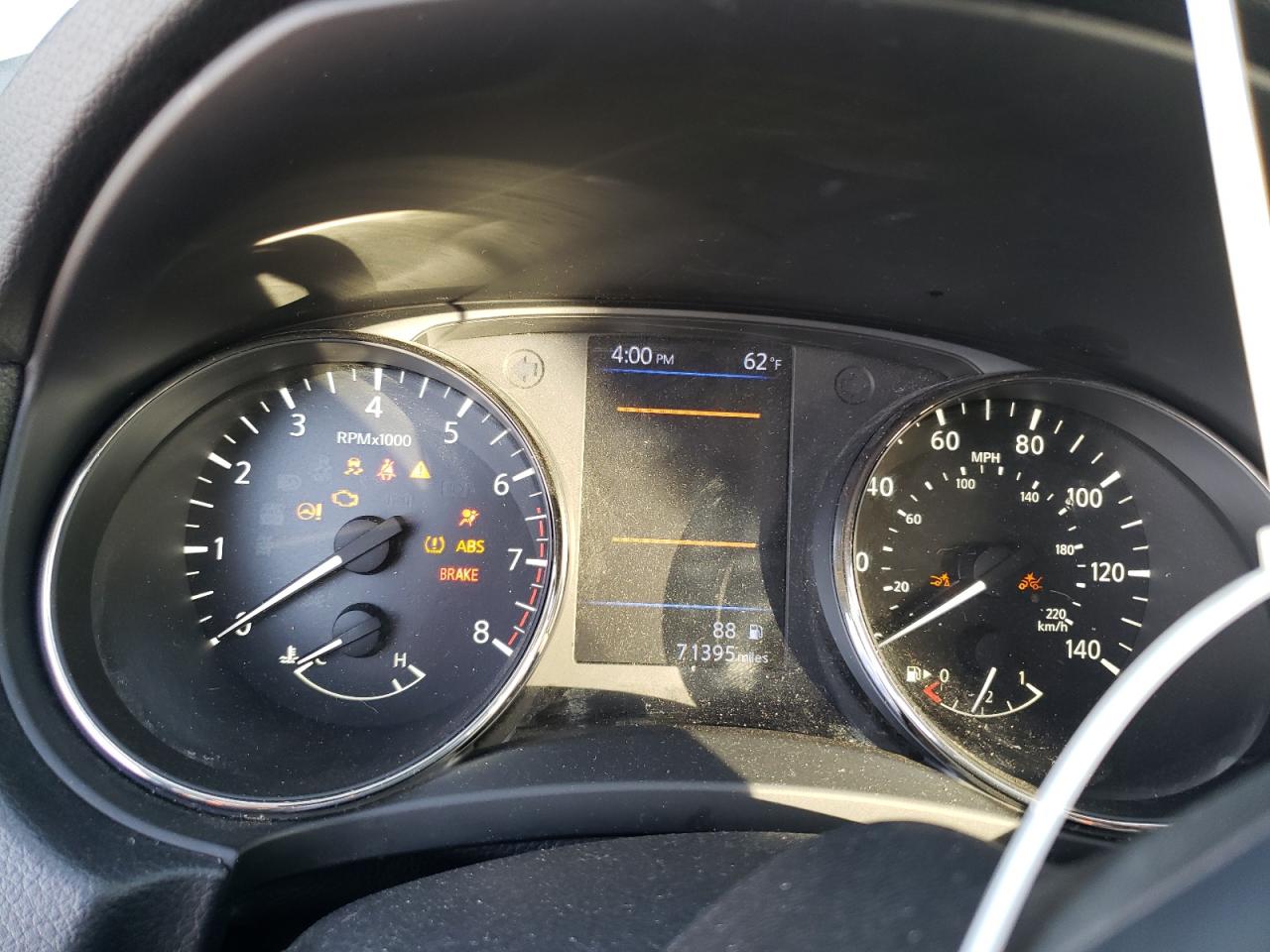 2019 Nissan Rogue VIN KNMAT2MV3KP523729 Copart auction photo, front end / rear end damage thumbnail 9