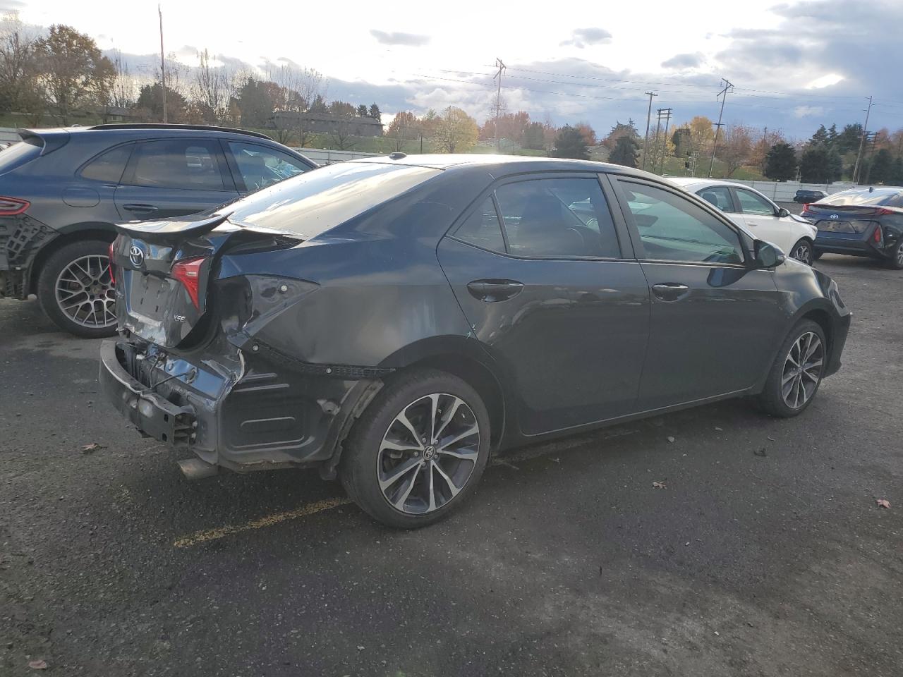 2018 Toyota Corolla VIN 2T1BURHE9JC091150 Copart auction photo, rear end damage thumbnail 3