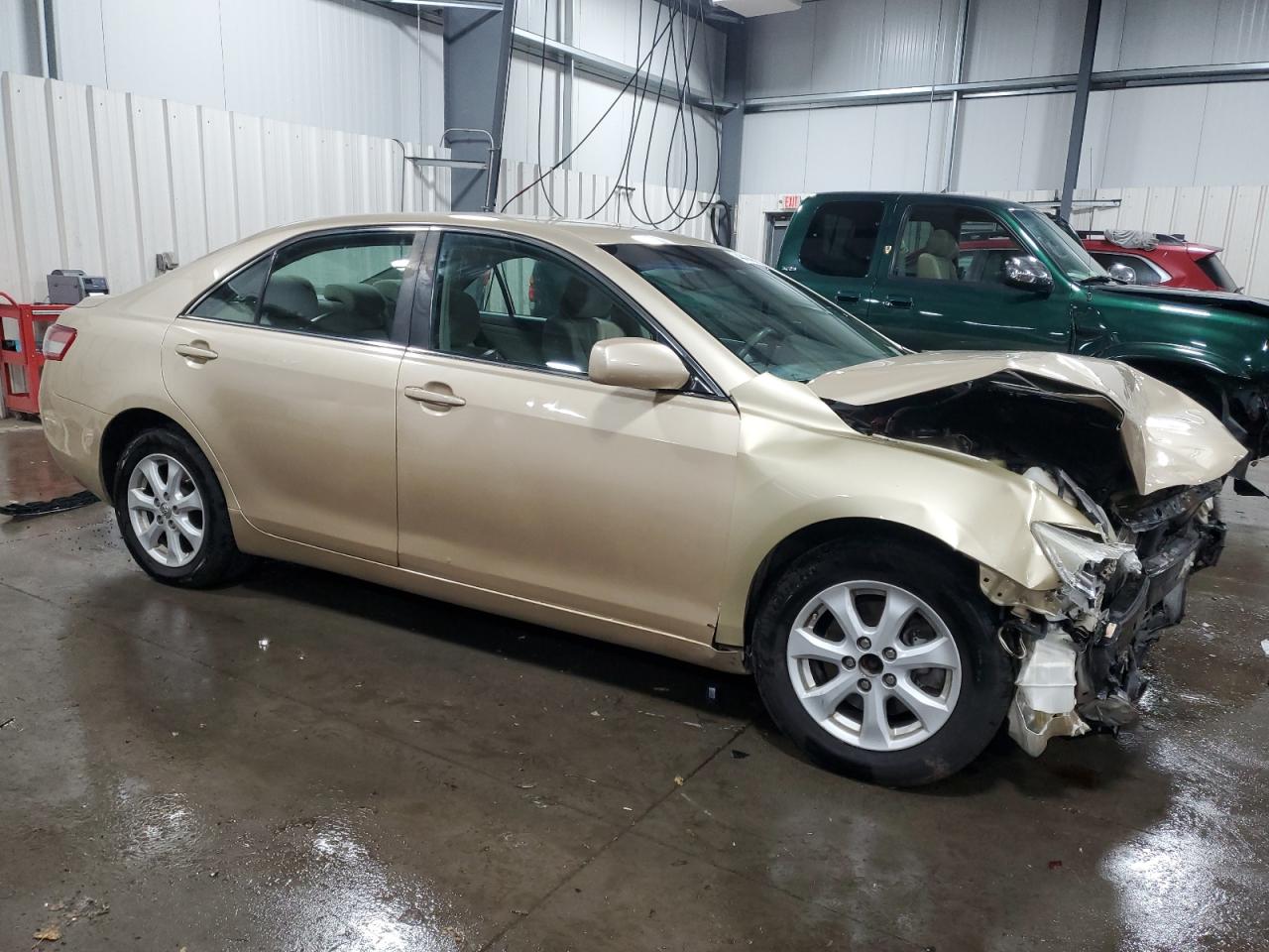 2011 Toyota Camry VIN 4T1BF3EK8BU690462 Copart auction photo, front end / side damage thumbnail 4