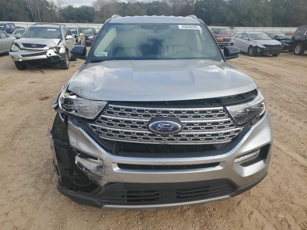 2021 Ford Explorer VIN 1FMSK8FH0MGA37816 Copart auction photo, front end / minor dent/scratches damage thumbnail 5