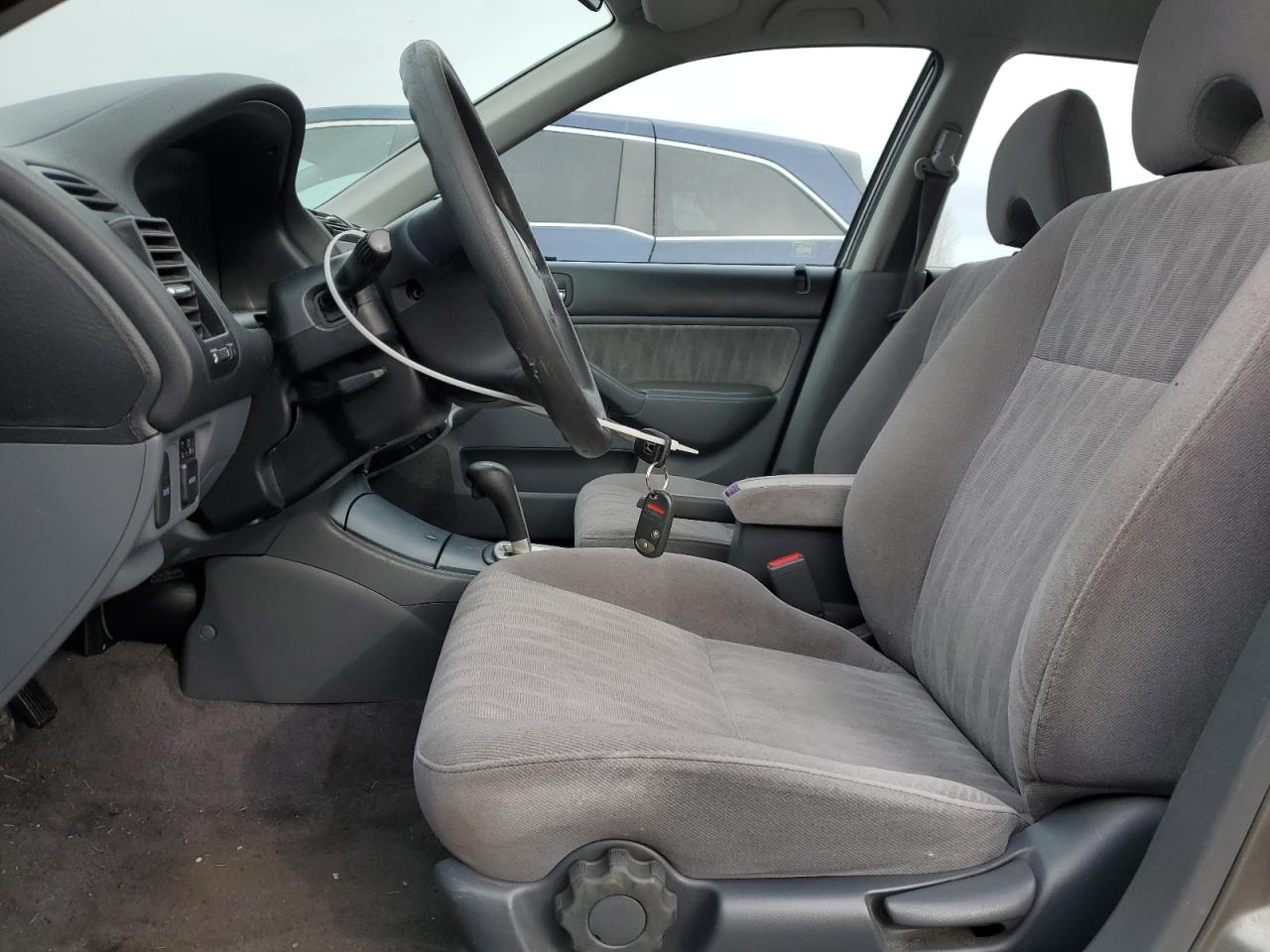 2005 Honda Civic VIN JHMES16575S006297 Copart auction photo, front end damage thumbnail 7