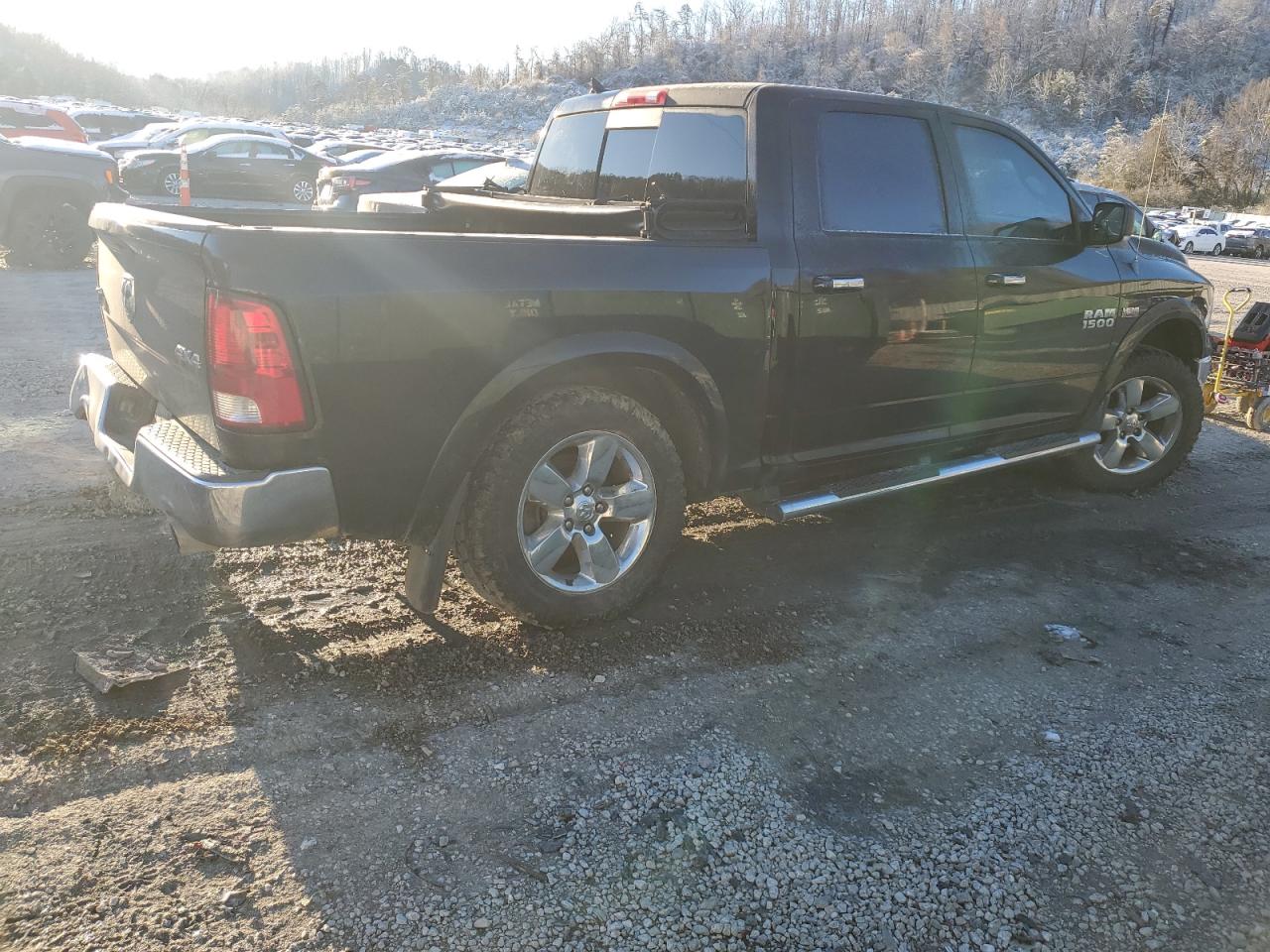 2013 RAM 1500 VIN 1C6RR7LT3DS517130 Copart auction photo, side / rear end damage thumbnail 3