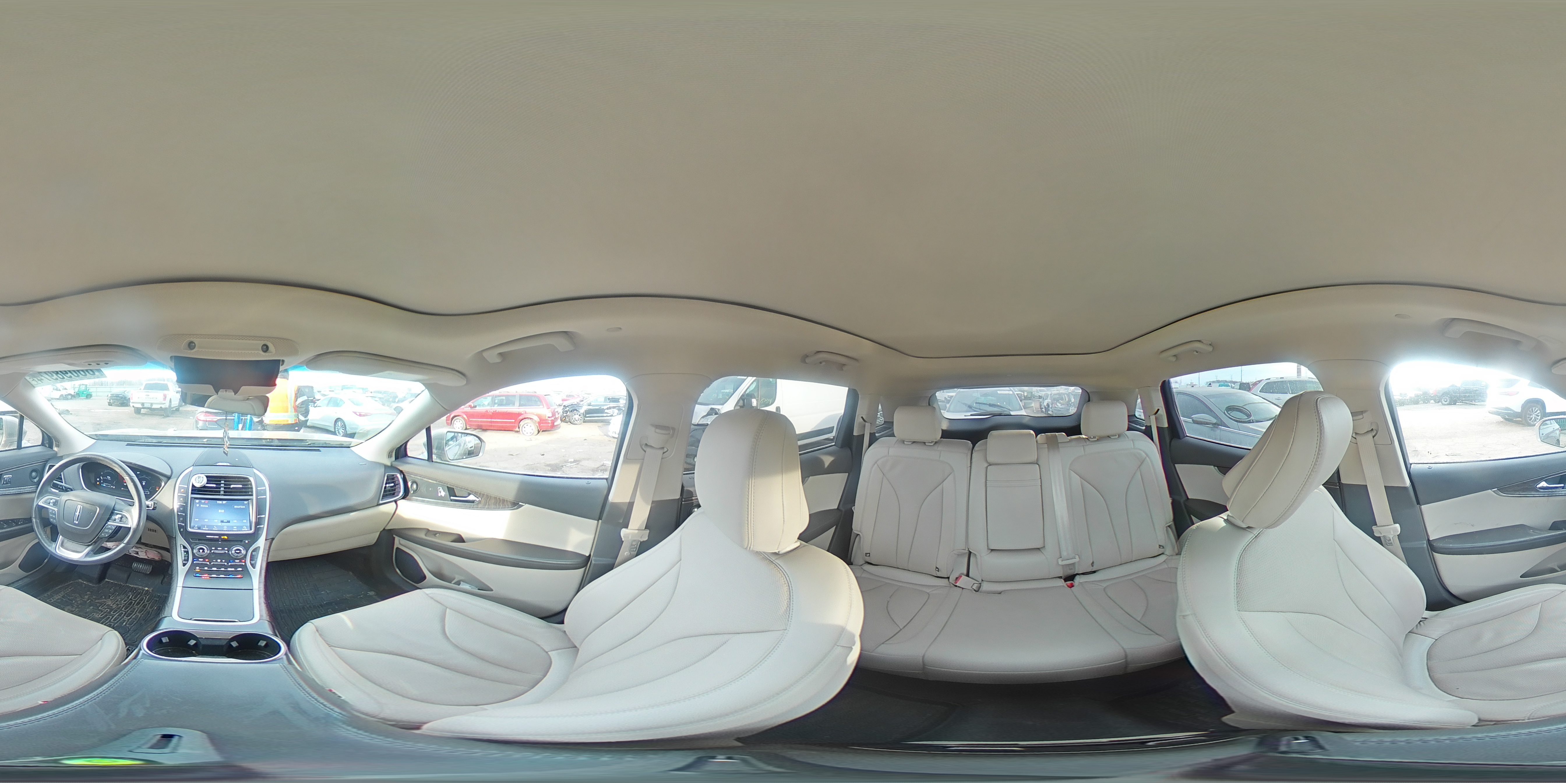 2020 Lincoln Nautilus VIN 2LMPJ6K91LBL15015 Copart auction photo, front end damage thumbnail 14