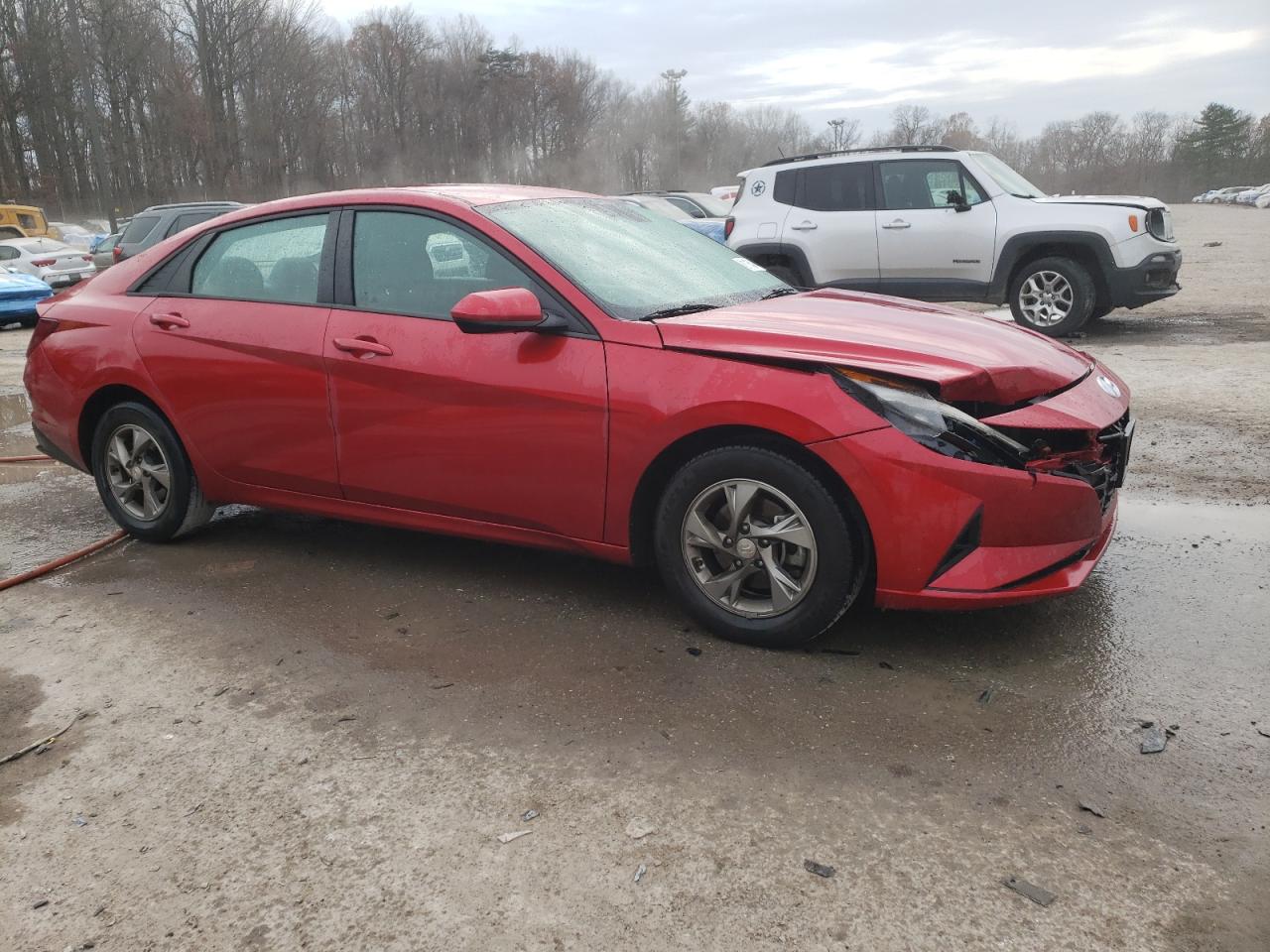 2021 Hyundai Elantra VIN 5NPLL4AG3MH034451 Copart auction photo, front end damage thumbnail 4