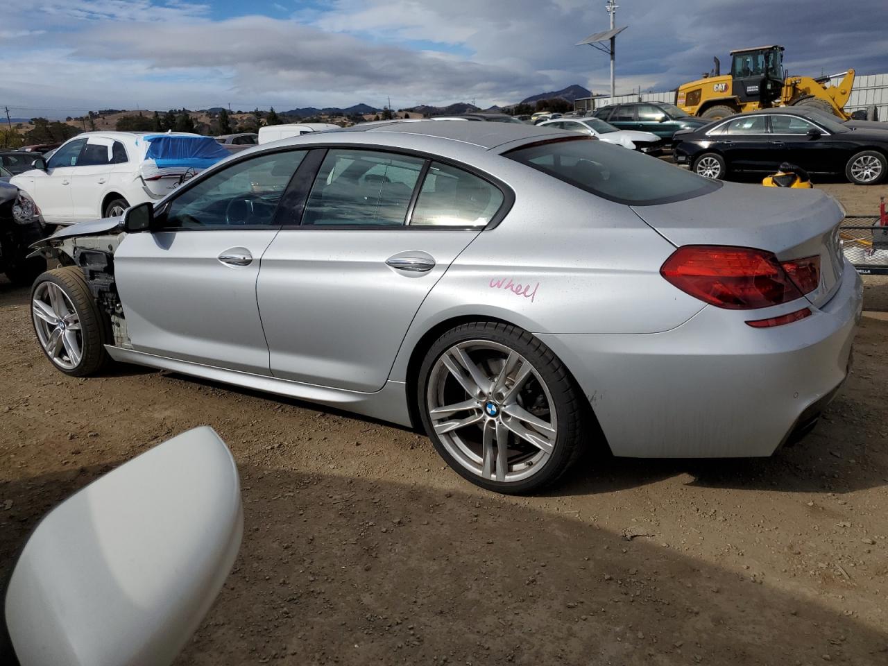 2016 BMW 6er VIN WBA6D4C58GD976931 Copart auction photo, front end / side damage thumbnail 2