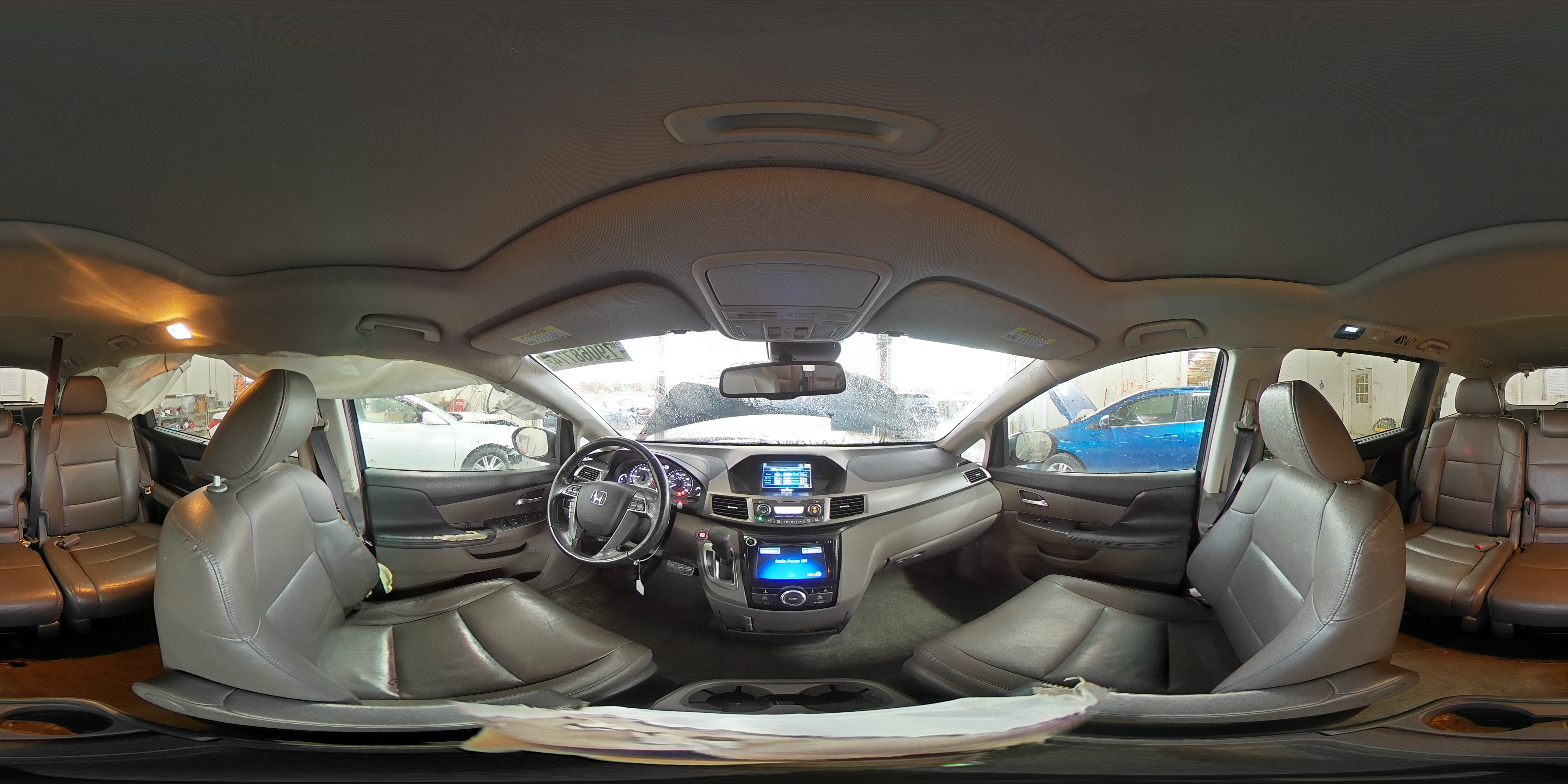 2015 Honda Odyssey VIN 5FNRL5H64FB009931 Copart auction photo, side / undercarriage damage thumbnail 15