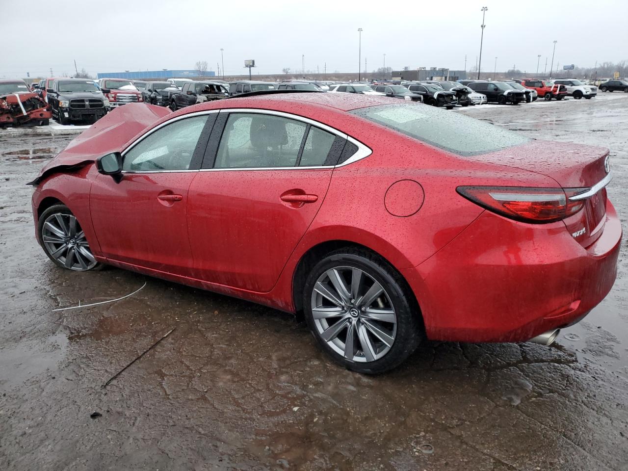 2020 Mazda 6 VIN JM1GL1VM1L1525218 Copart auction photo, front end damage thumbnail 2