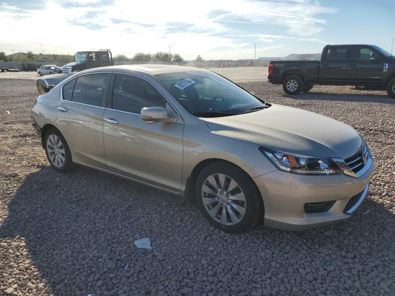 2014 Honda Accord VIN 1HGCR2F75EA110435 Copart auction photo, rear end damage thumbnail 4