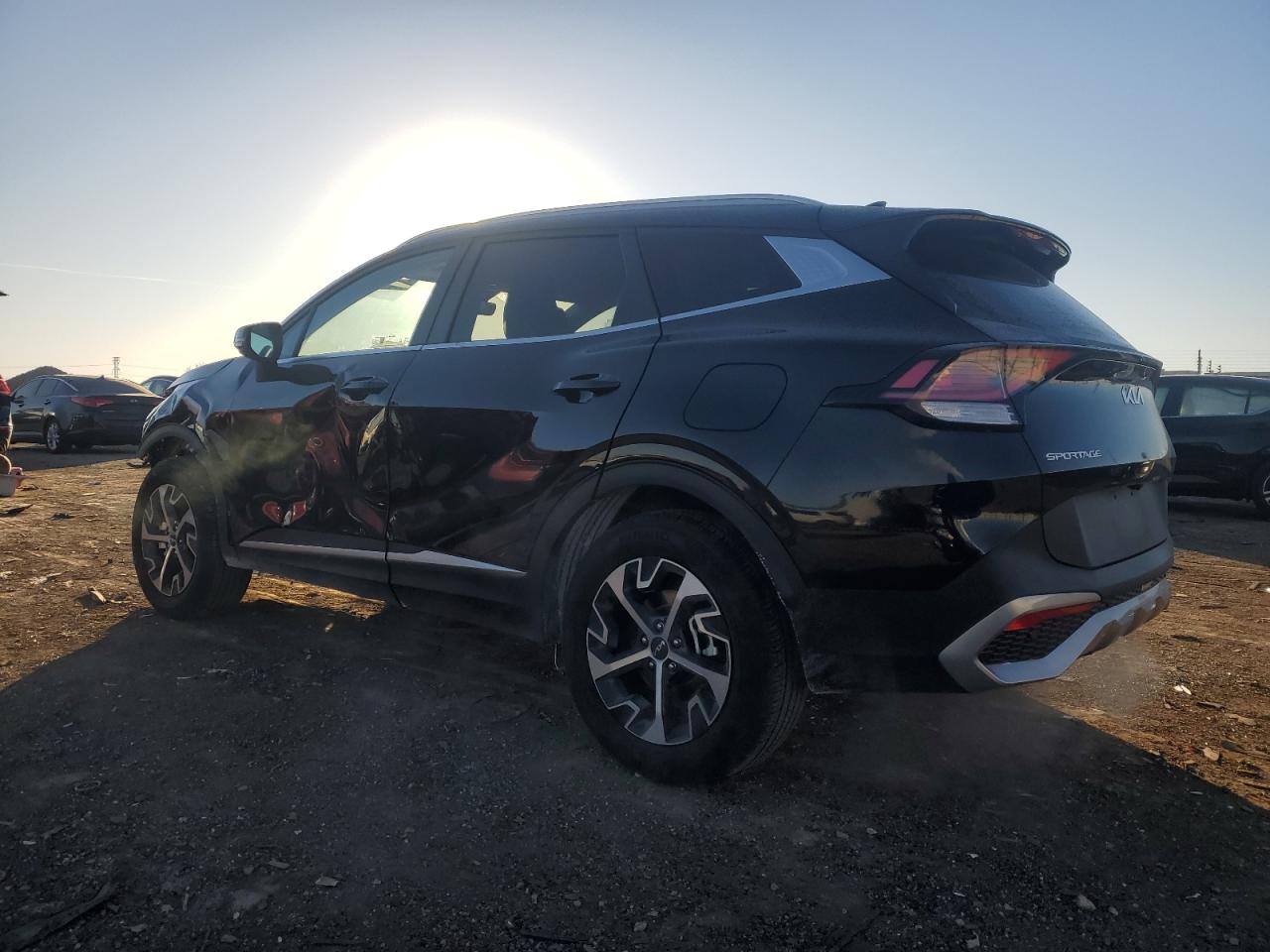 2024 KIA Sportage VIN 5XYK3CDF7RG163087 Copart auction photo, front end / side damage thumbnail 2