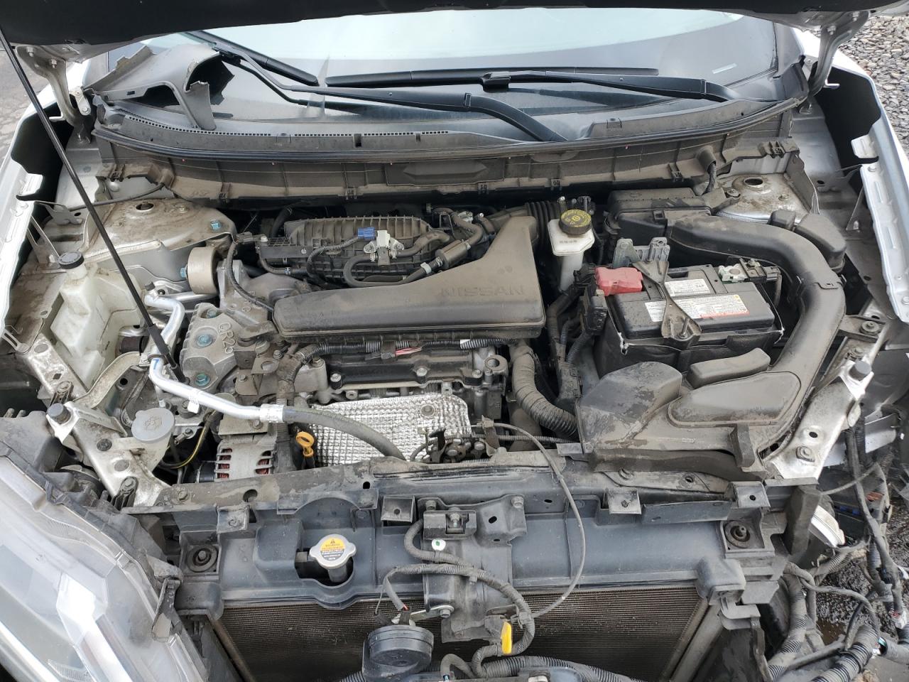 2020 Nissan Rogue VIN KNMAT2MT4LP509273 Copart auction photo, front end damage thumbnail 13