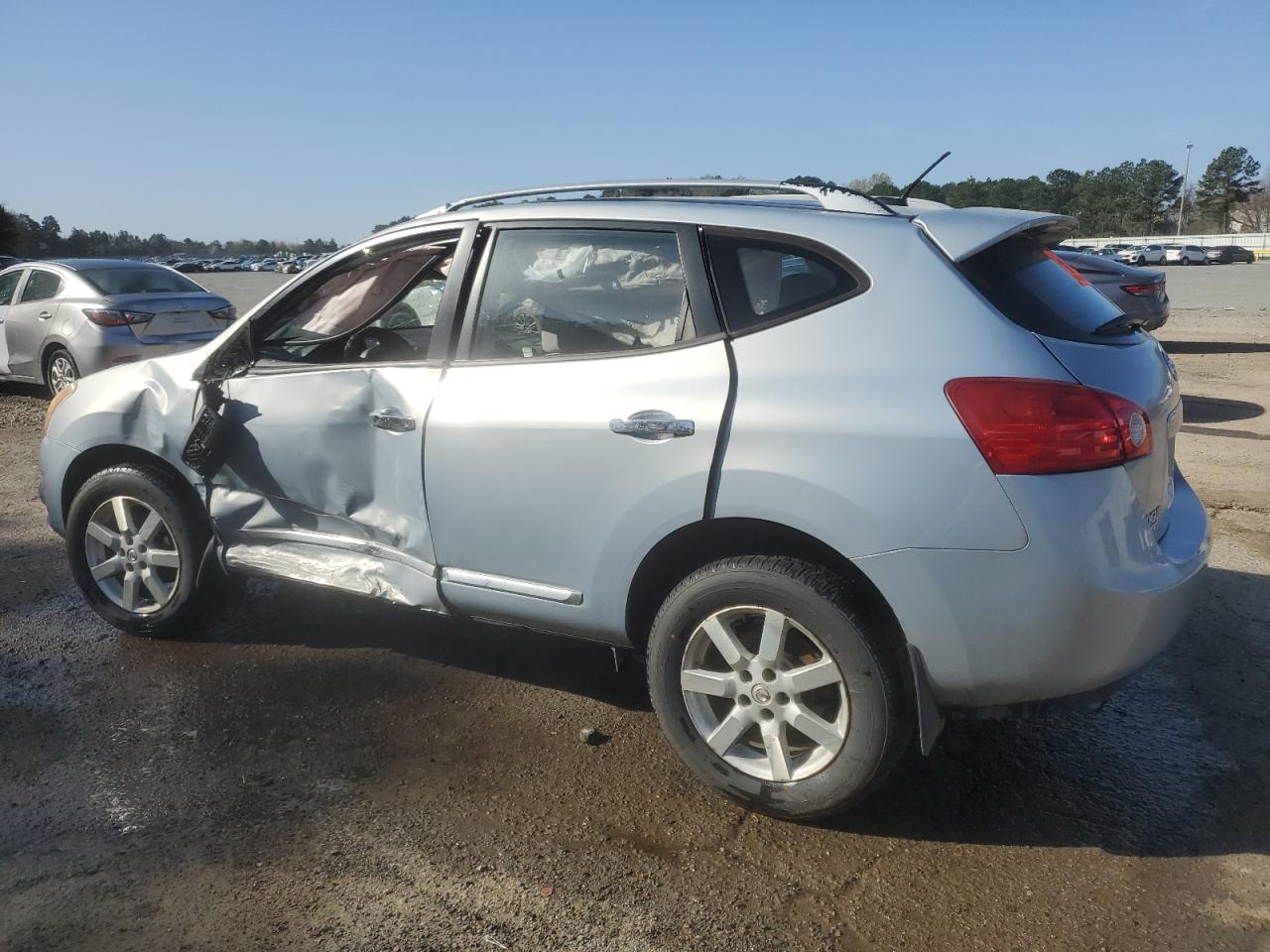 2014 Nissan Rogue VIN JN8AS5MT2EW104286 Copart auction photo, rollover / minor dent/scratches damage thumbnail 2