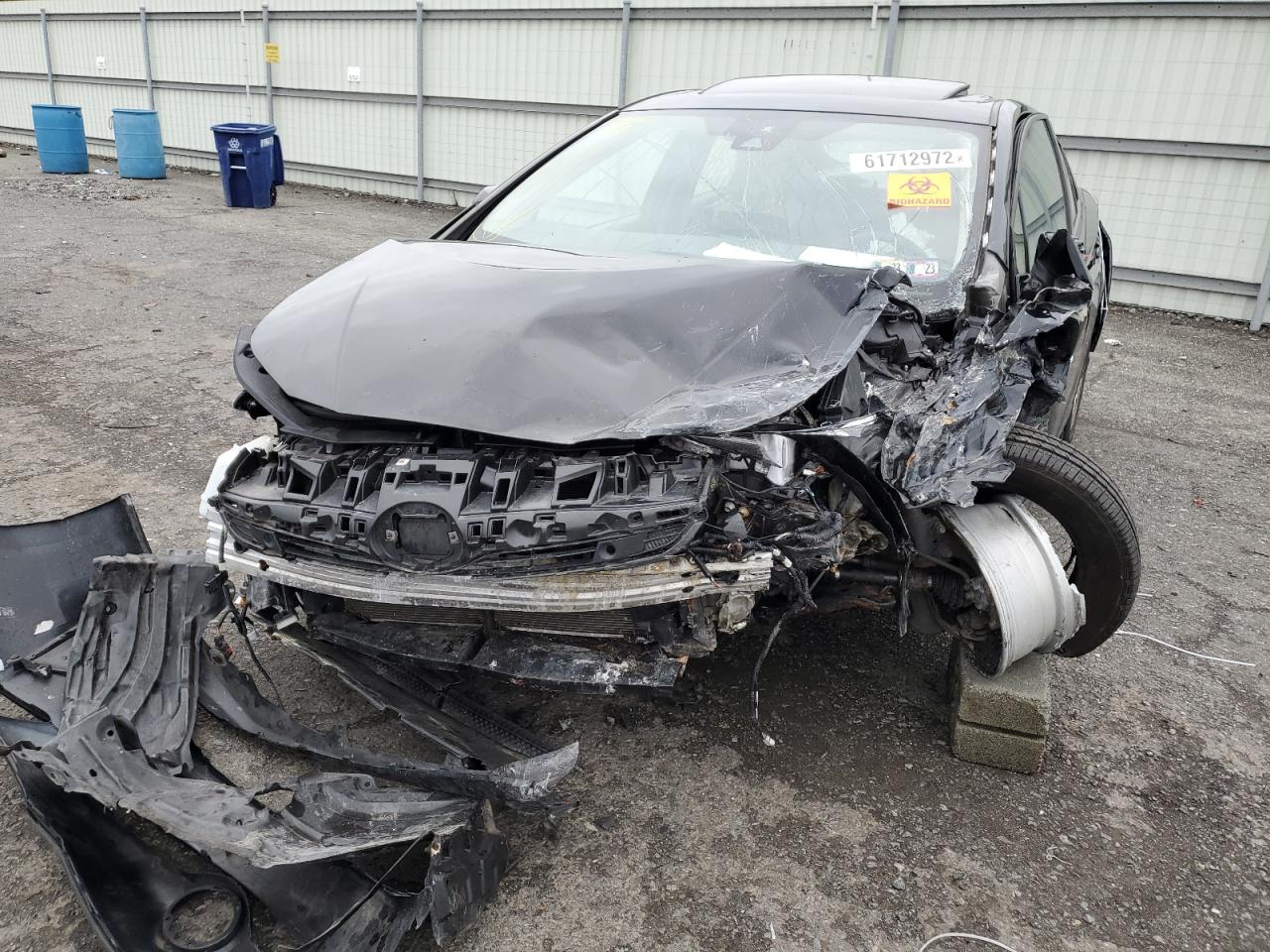 2018 Toyota Prius VIN JTDKARFU9J3058368 Copart auction photo, front end / side damage thumbnail 9