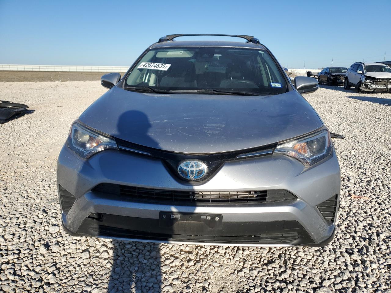 2018 Toyota RAV 4 VIN JTMRJREV9JD231745 Copart auction photo, rear end damage thumbnail 5